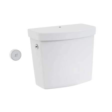 American Standard Cadet Touchless 1.28 GPF Single Flush Toilet Tank Only with Locking Device White